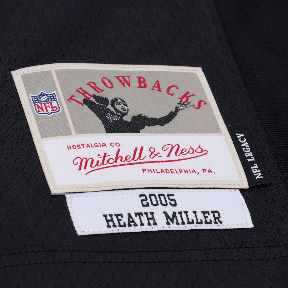 Mitchell & Ness Men's Pittsburgh Steelers Heath Miller #83 Black Legacy Jersey