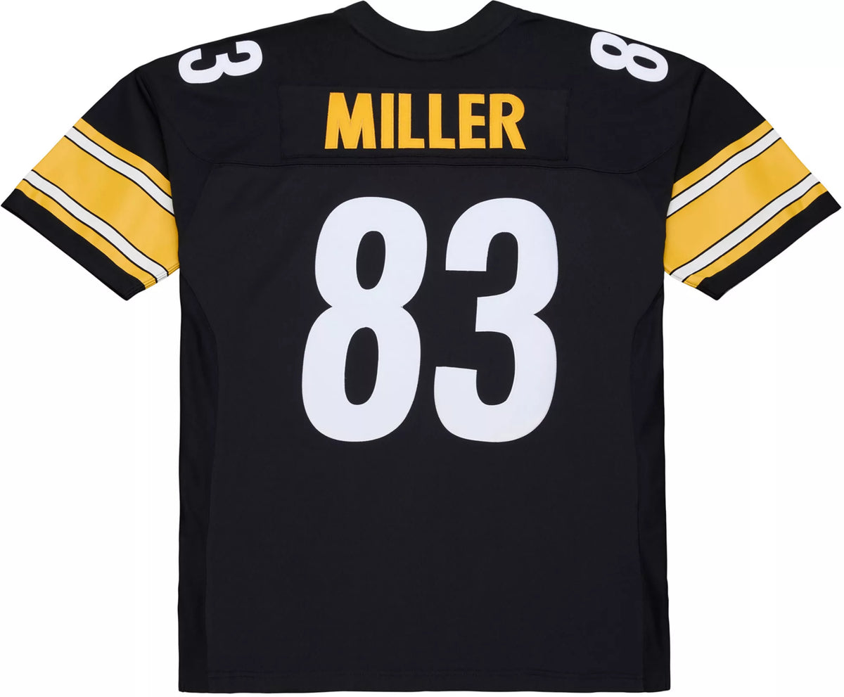 Mitchell & Ness Men's Pittsburgh Steelers Heath Miller #83 Black Legacy Jersey