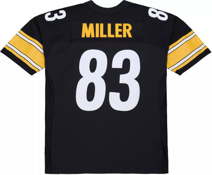 Mitchell & Ness Men's Pittsburgh Steelers Heath Miller #83 Black Legacy Jersey