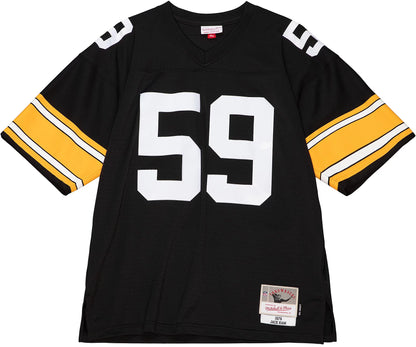 Mitchell & Ness Men's Pittsburgh Steelers Jack Ham #59 1976 Black Throwback Jersey