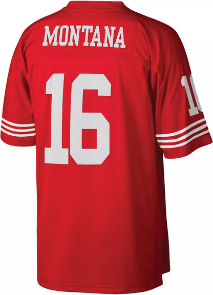 Mitchell & Ness Men's San Francisco 49ers Joe Montana #16 1990 Throwback Jersey