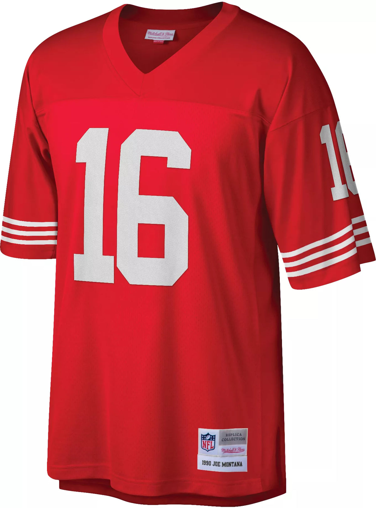 Mitchell & Ness Men's San Francisco 49ers Joe Montana #16 1990 Throwback Jersey