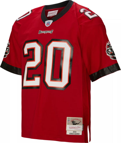 Mitchell & Ness Men's Tampa Bay Buccaneers Ronde Barber #20 2002 Red Throwback Jersey