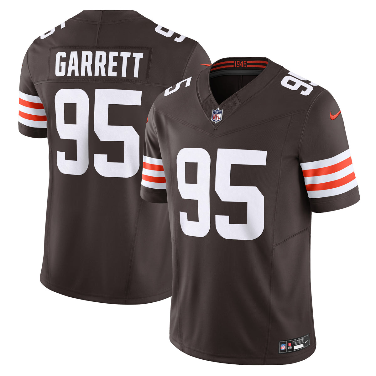 Myles Garrett Cleveland Browns Nike Vapor F.U.S.E. Limited Jersey Brown