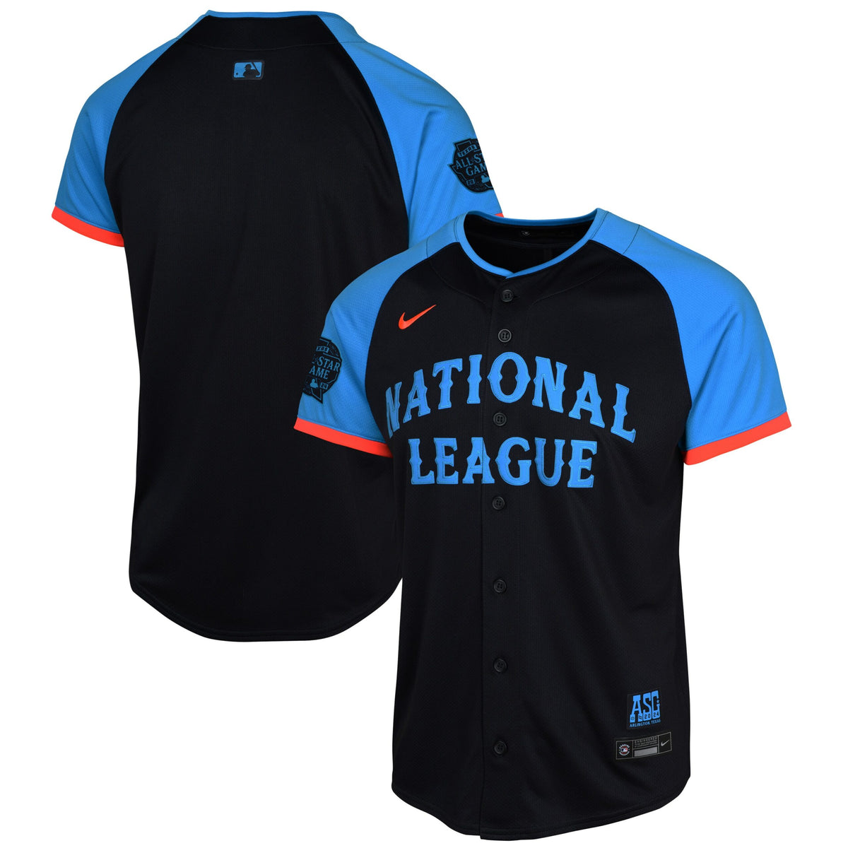 National League Nike Youth 2024 MLB All-Star Game Limited Jersey Navy