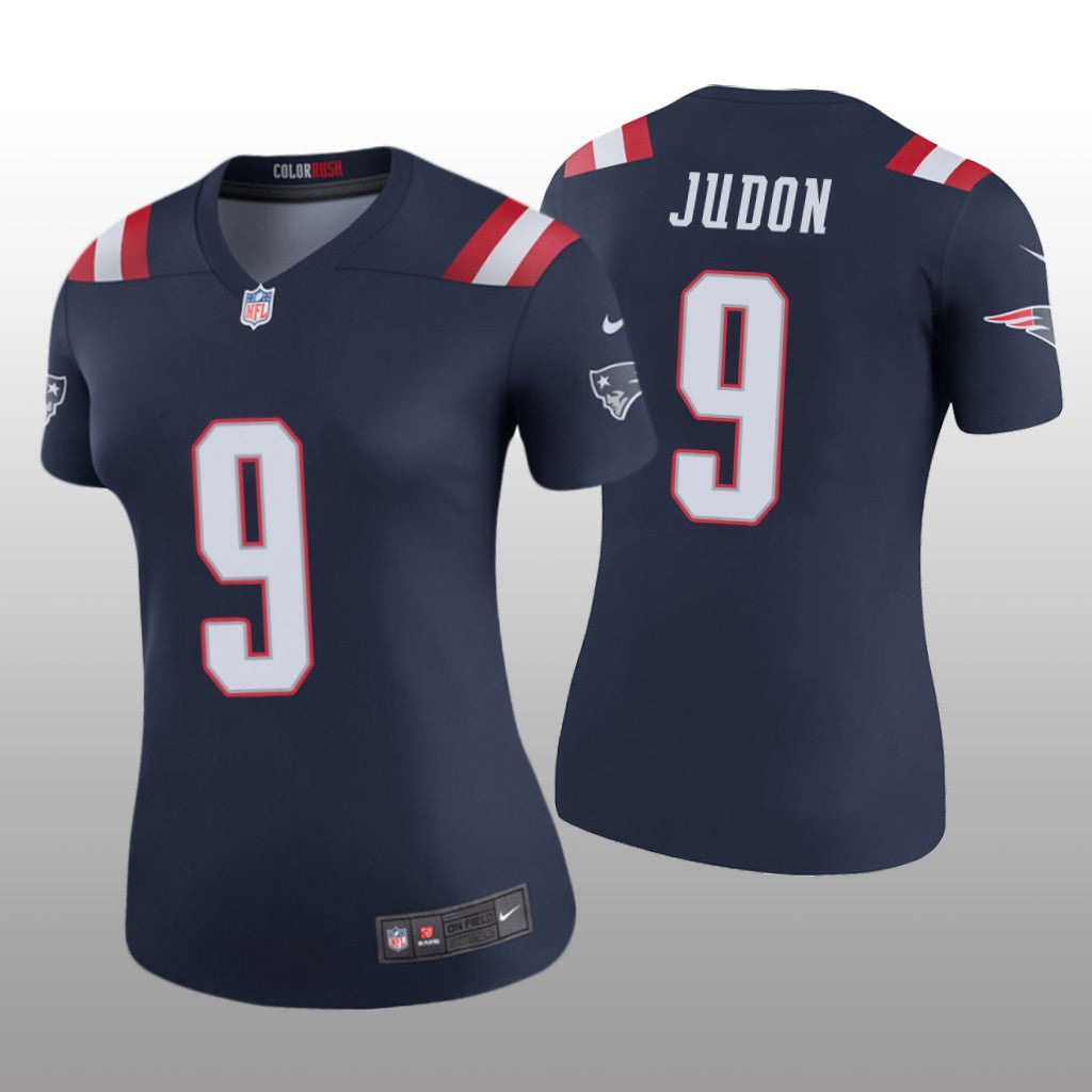 New England Patriots Matthew Judon Navy Jersey Color Rush Legend Women's