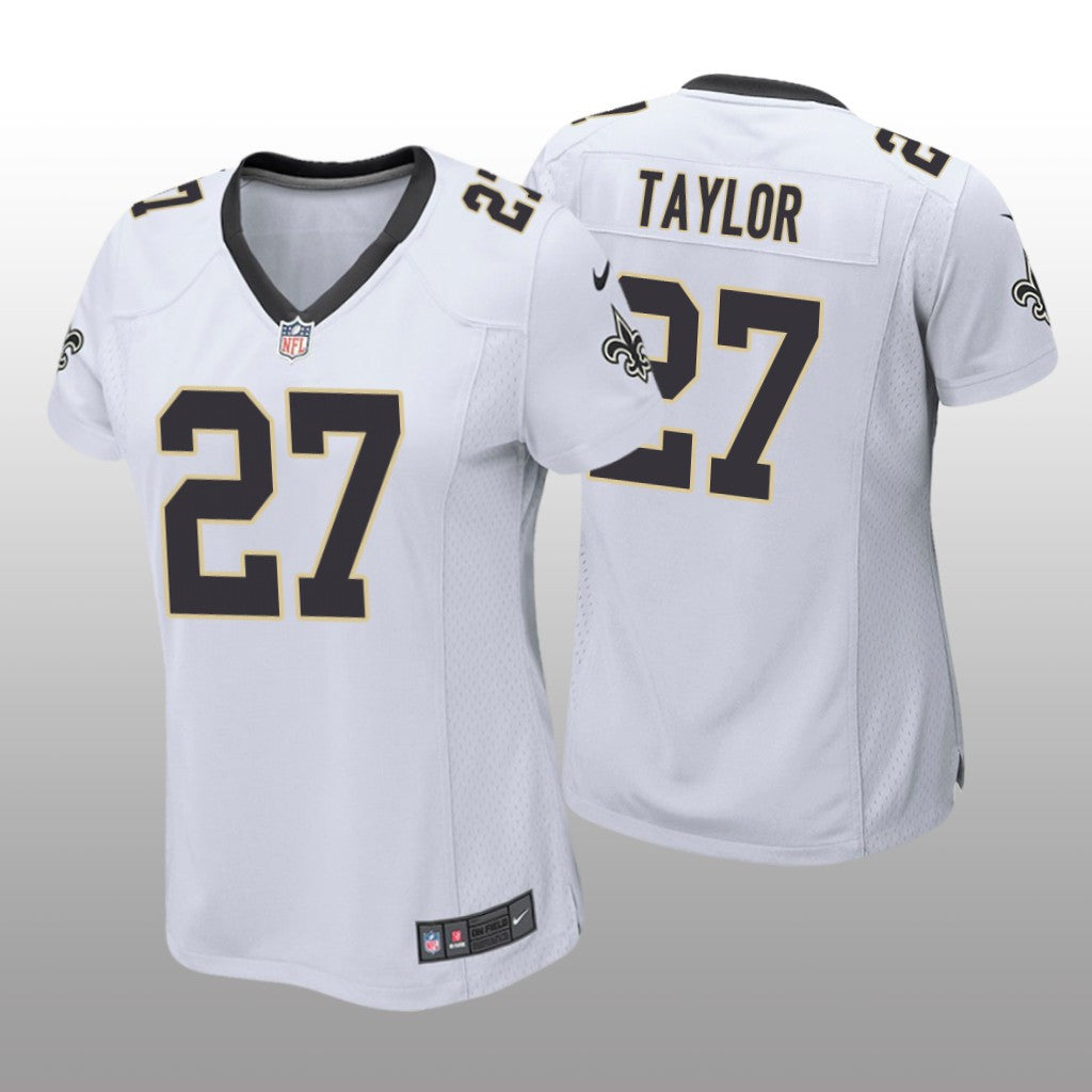 New Orleans Saints Alontae Taylor White Jersey Game Women's