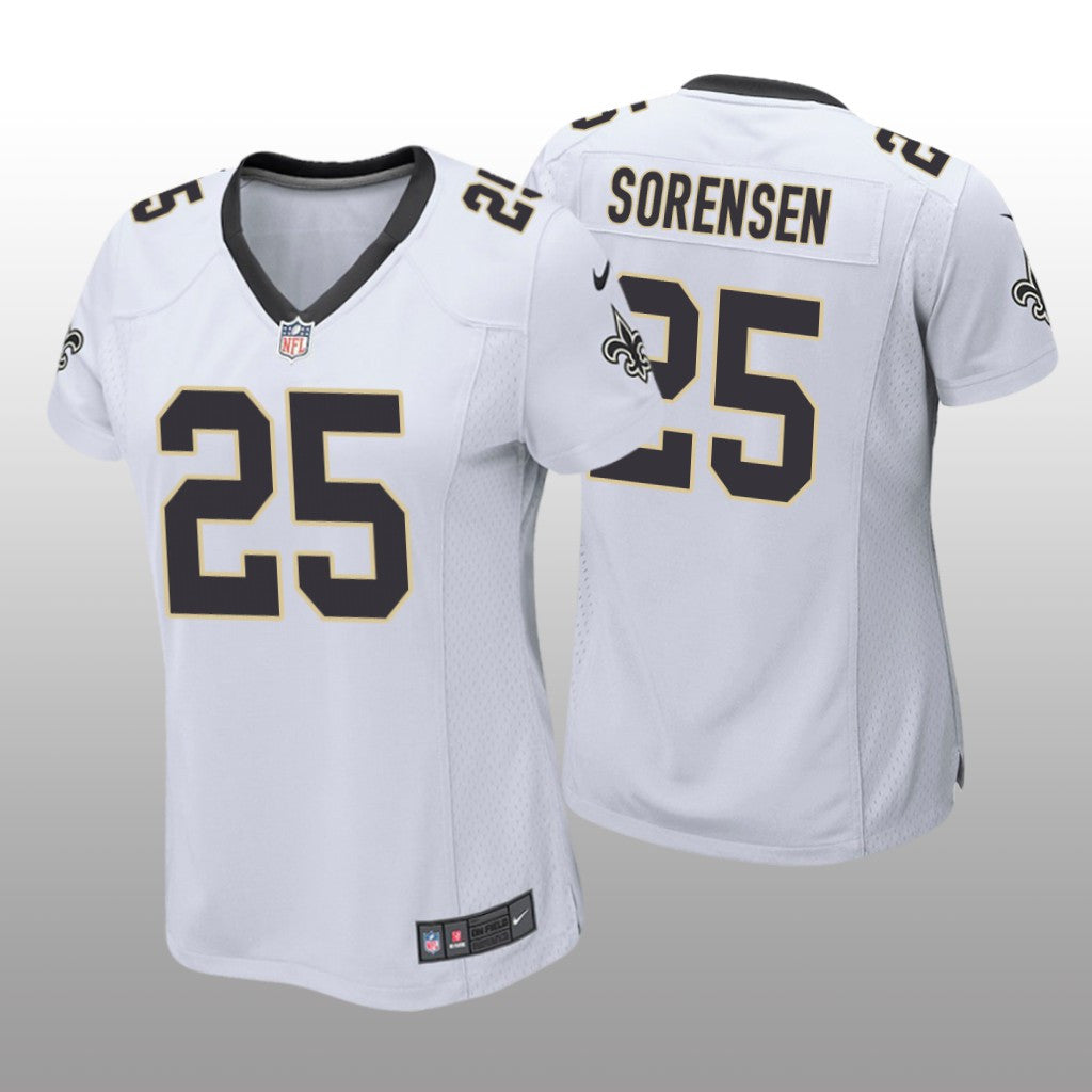New Orleans Saints Daniel Sorensen White Jersey Game Women's