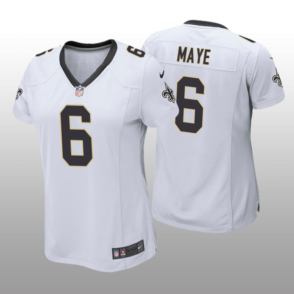 New Orleans Saints Marcus Maye White Jersey Game Women's