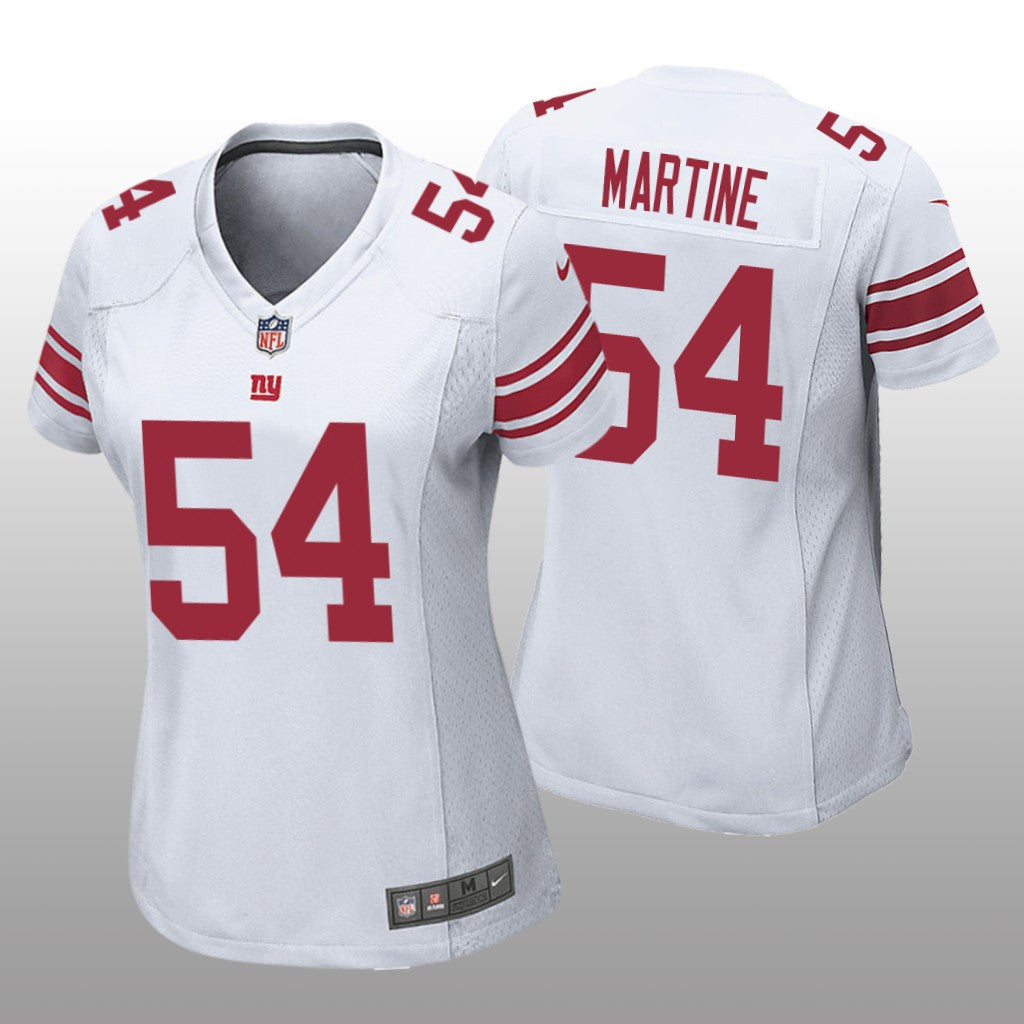 New York Giants Blake Martinez White Jersey Game Women's