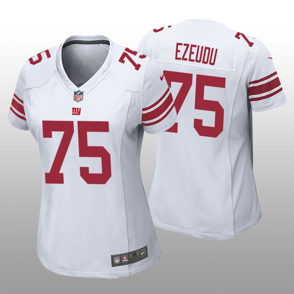 New York Giants Joshua Ezeudu White Jersey Game Women's