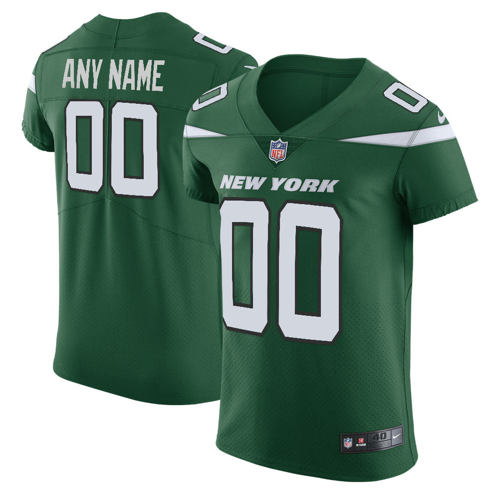 New York Jets Nike Vapor Untouchable Elite Custom Jersey Gotham Green