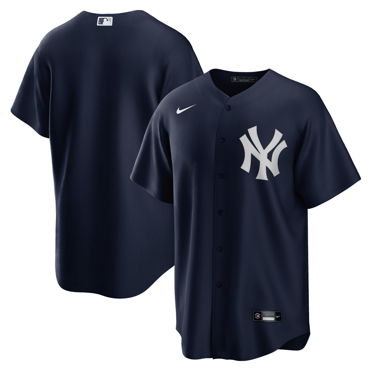 New York Yankees Nike Big Tall Alternate Replica Team Jersey Navy