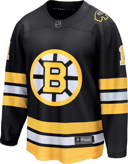 NHL Adult Boston Bruins Jeremy Swayman #1 Home Black Breakaway Replica Jersey