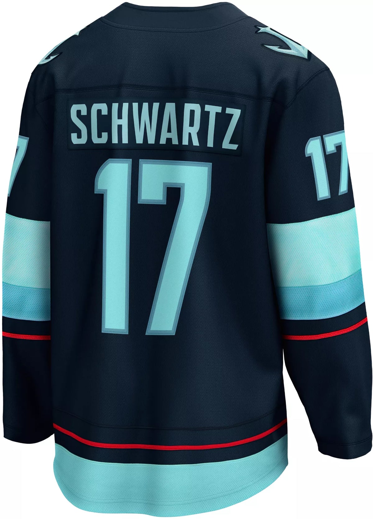 NHL Adult Seattle Kraken Jaden Schwartz #17 Breakaway Home Replica Jersey