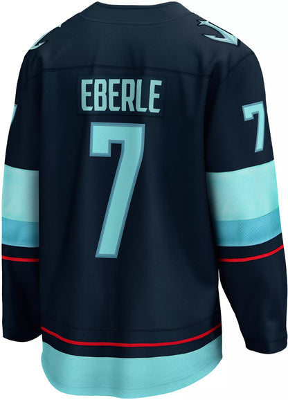 NHL Adult Seattle Kraken Jordan Eberle #7 Breakaway Home Replica Jersey
