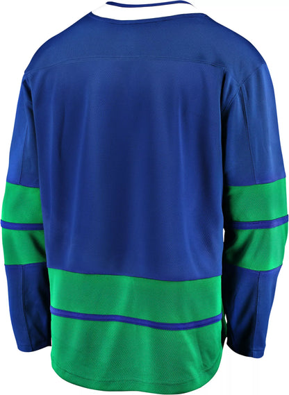 NHL Adult Vancouver Canucks Home Replica Jersey