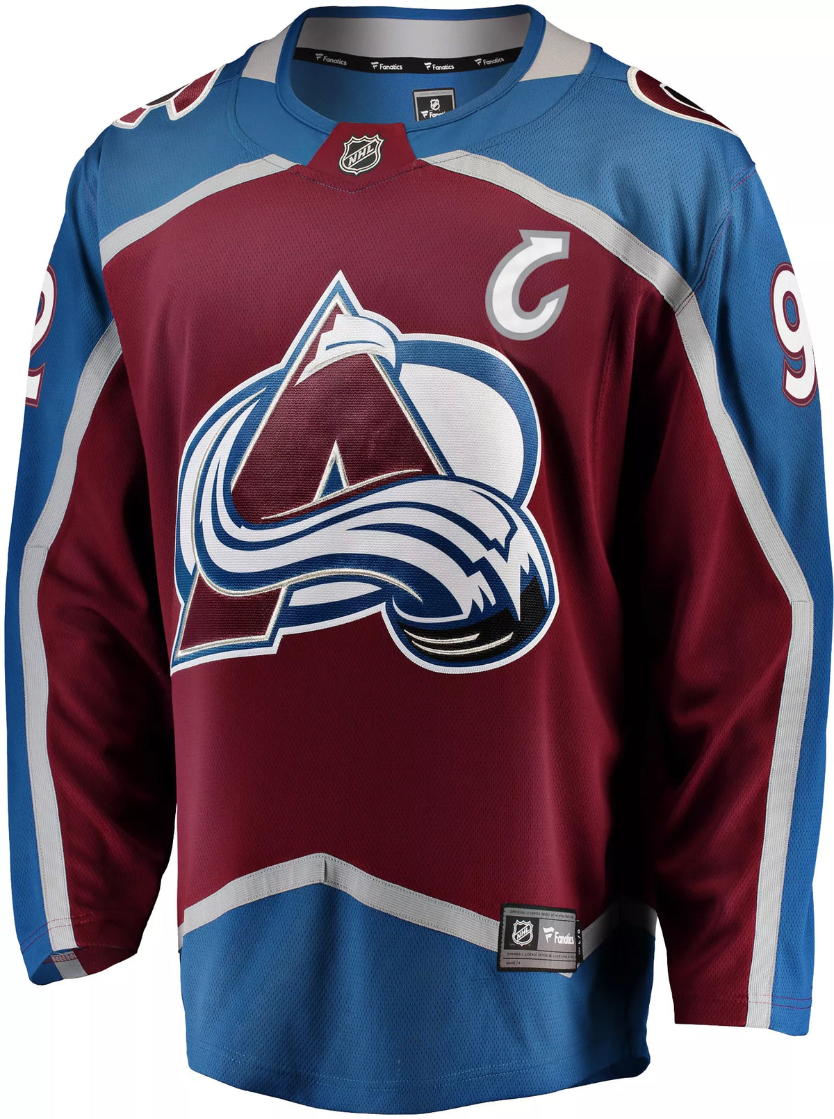 NHL Men's Colorado Avalanche Gabriel Landeskog #92 Breakaway Home Replica Jersey
