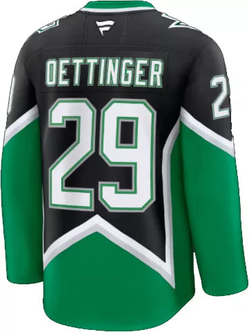 NHL Men's Dallas Stars Green Jake Oettinger #29 Home Premium Authentic Jersey