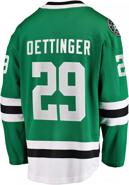 NHL Men's Dallas Stars Jake Oettinger #29 Home Replica Jersey