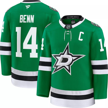 NHL Men's Dallas Stars Jamie Benn #14 2024-2025 Premium Authentic Home Jersey