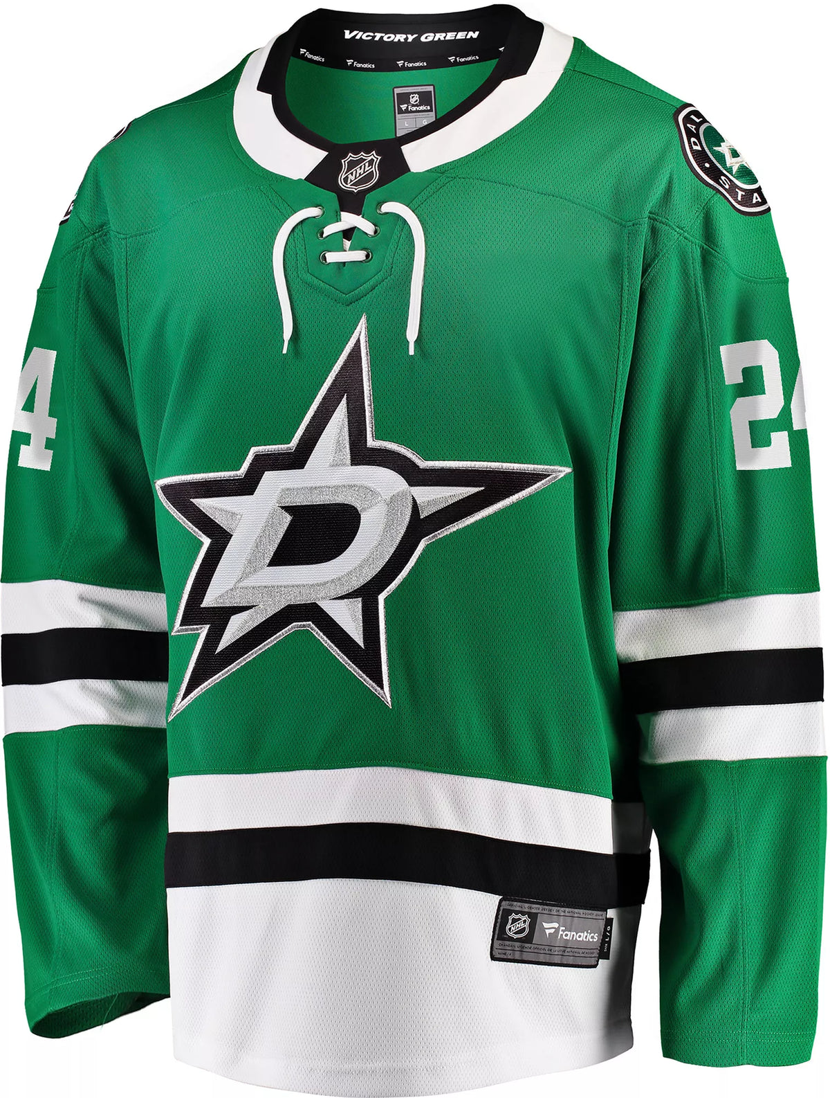 NHL Men's Dallas Stars Roope Hintz #24 Home Black Replica Jersey