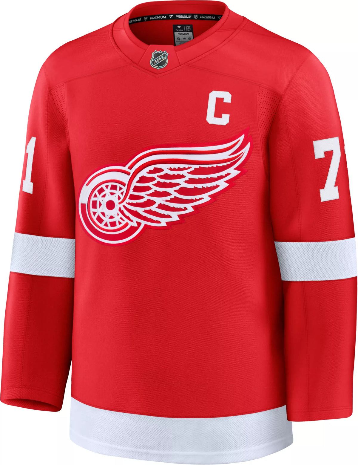 NHL Men's Detroit Red Wings Dylan Larkin #71 2024-2025 Premium Home Authentic Jersey