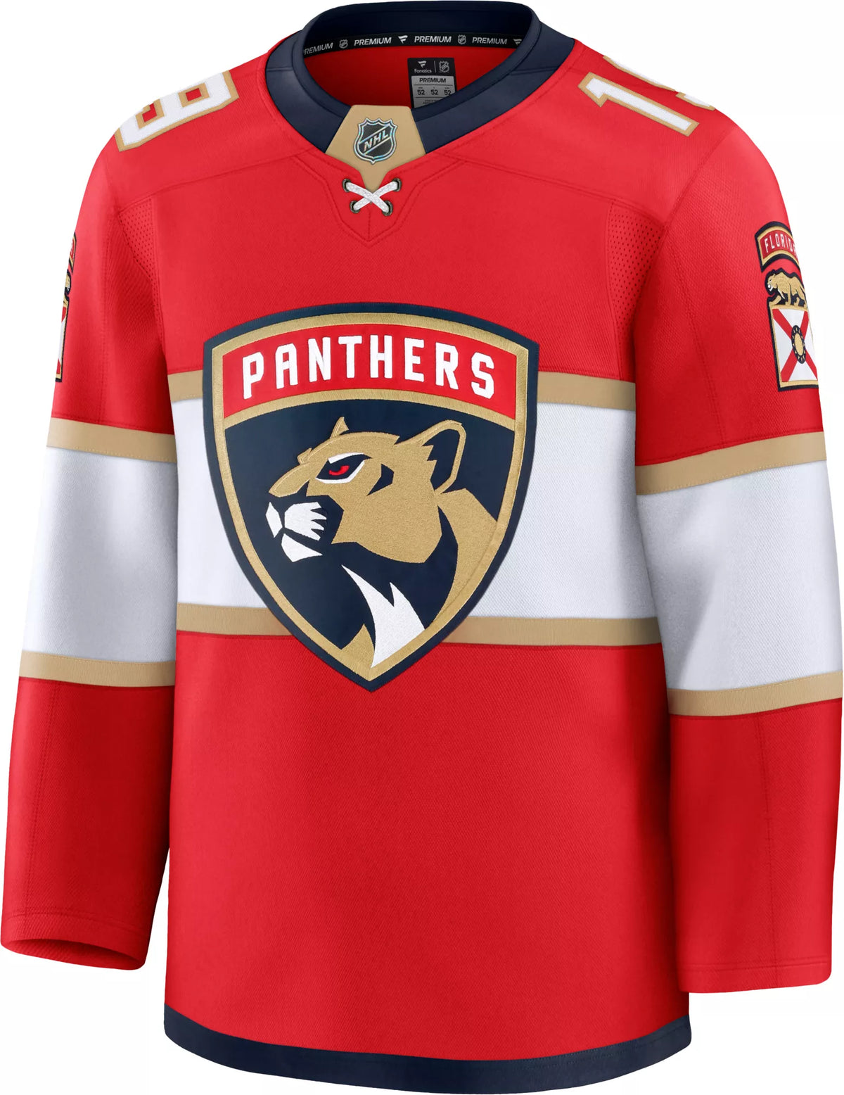 NHL Men's Florida Panthers Matthew Tkachuk #19 2024-2025 Premium Authentic Home Jersey