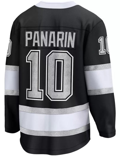 NHL Men's Los Angeles Kings Black Artemi Panarin #10 Alternate Breakaway Replica Jersey
