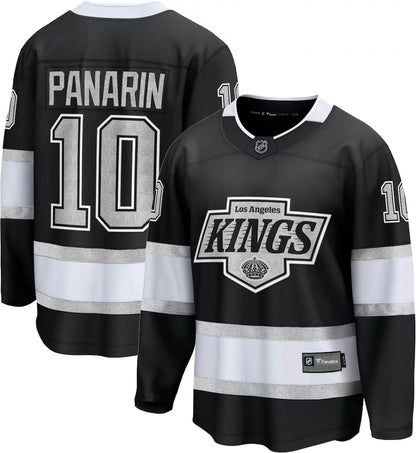 NHL Men's Los Angeles Kings Black Artemi Panarin #10 Alternate Breakaway Replica Jersey