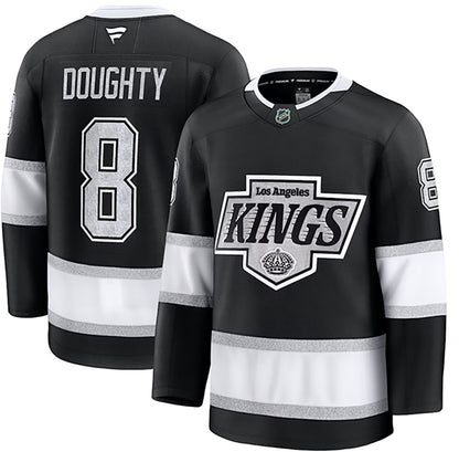 NHL Men's Los Angeles Kings Drew Doughty #8 Black Alternate Authentic Jersey