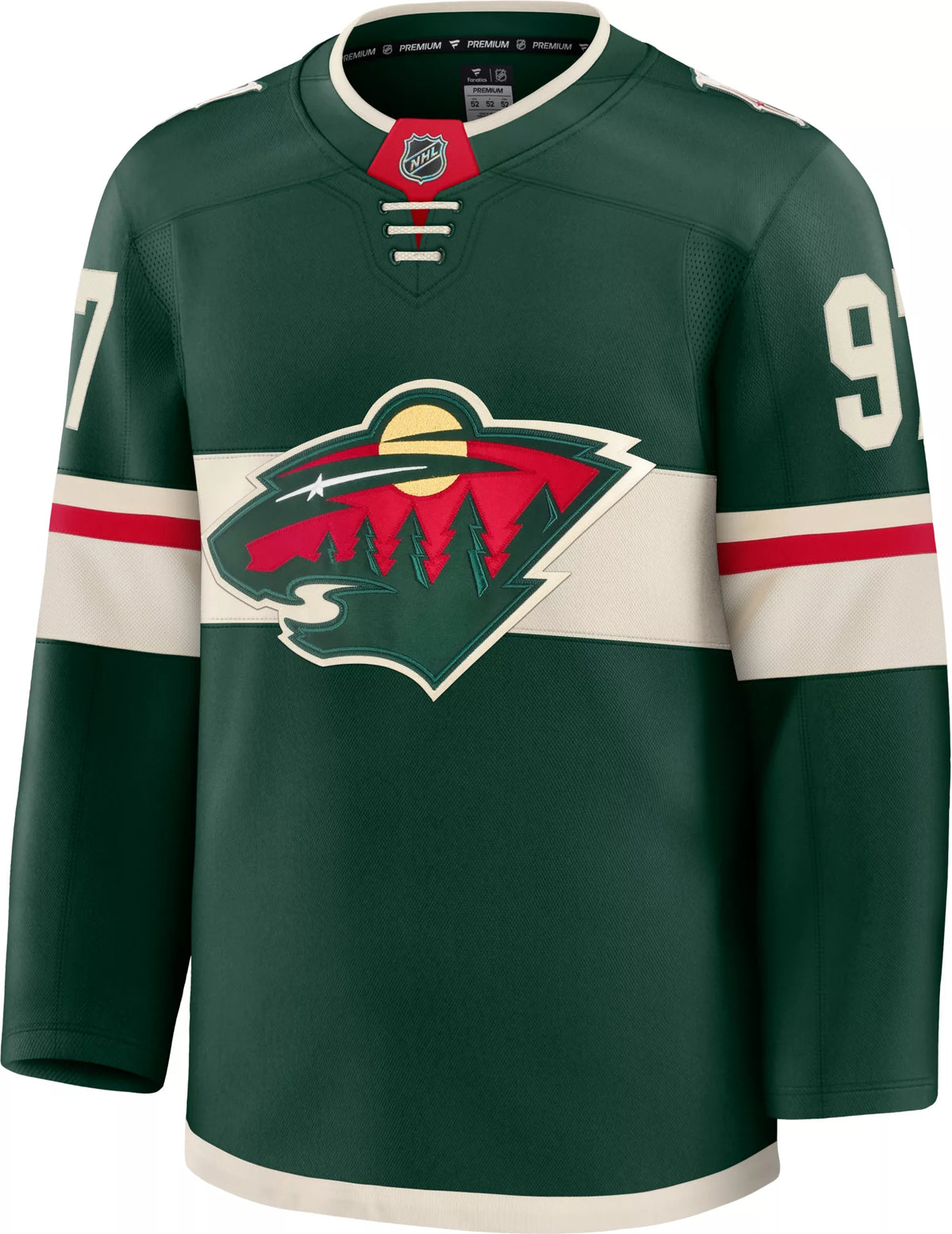 NHL Men's Minnesota Wild Kirill Kaprizov #97 2024-2025 Premium Authentic Home Jersey