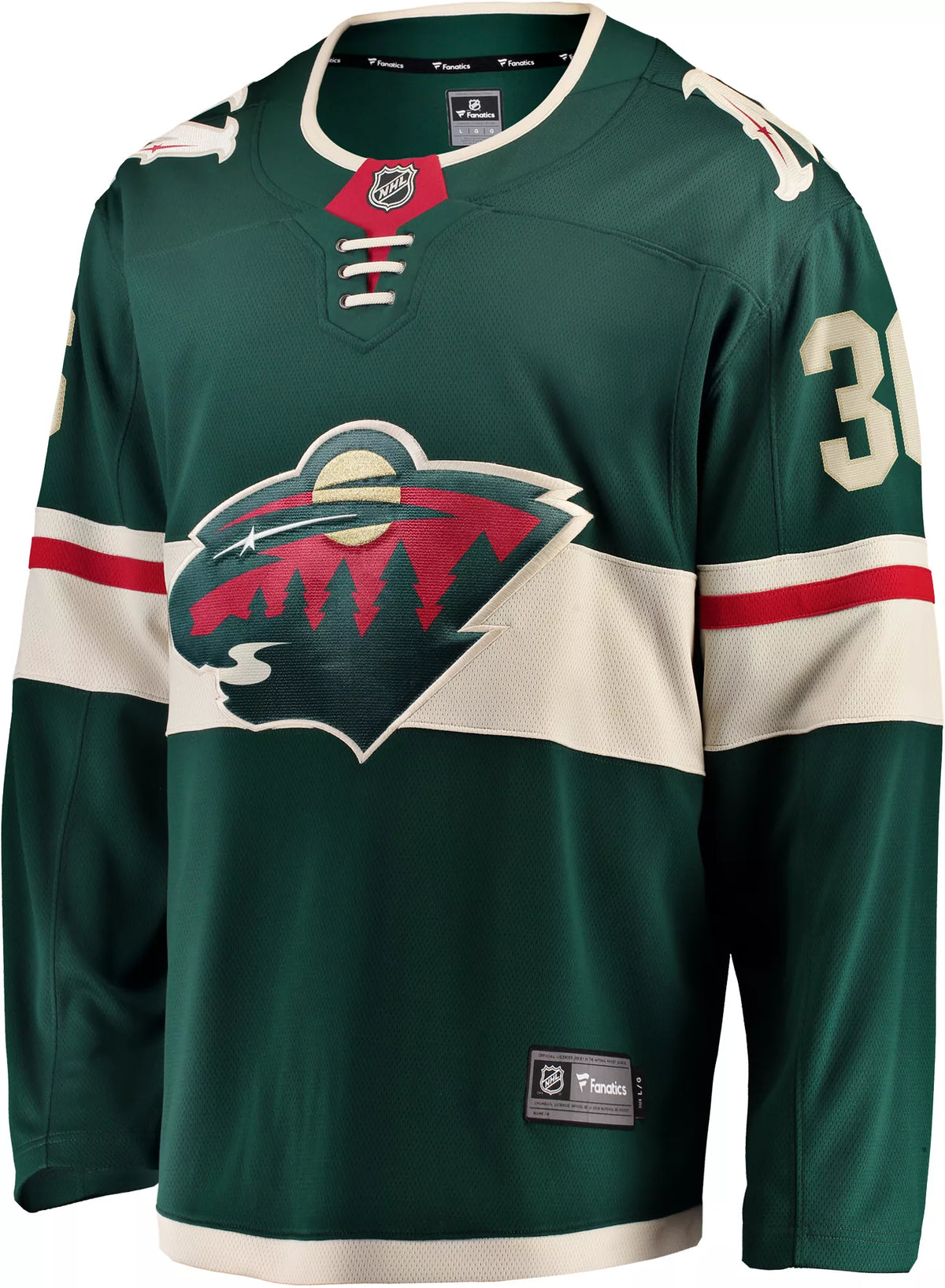 NHL Men's Minnesota Wild Mats Zuccarello #36 Breakaway Home Replica Jersey