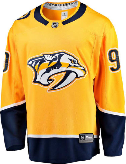 NHL Men's Nashville Predators Ryan O&'Reilly #90 Yellow Home Breakaway Replica Jersey