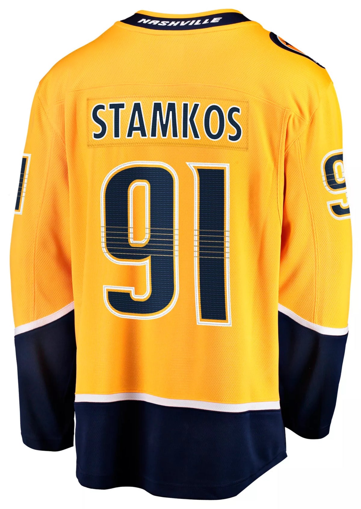 NHL Men's Nashville Predators Steven Stamkos #91 Breakaway 2024-2025 Home Replica Jersey