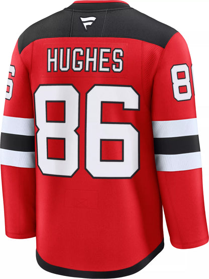 NHL Men's New Jersey Devils Jack Hughes #86 2024-2025 Premium Authentic Home Jersey