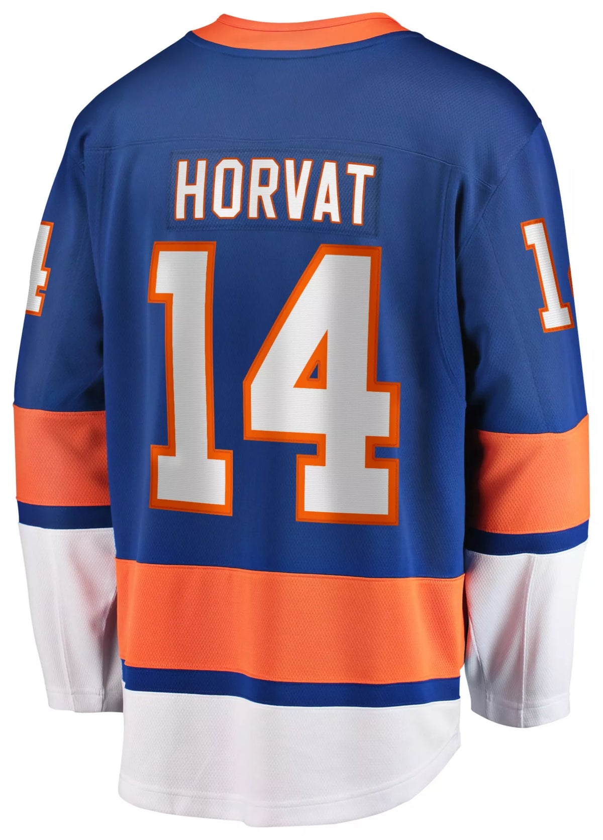 NHL Men's New York Islanders Bo Hovart #14 Home Breakaway Replica Jersey