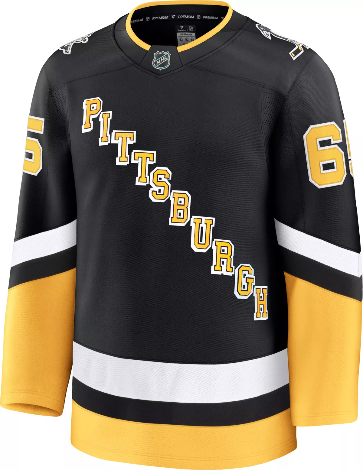 NHL Men's Pittsburgh Penguins Erik Karlsson #65 2024-2025 Premium Authentic Alternate Jersey