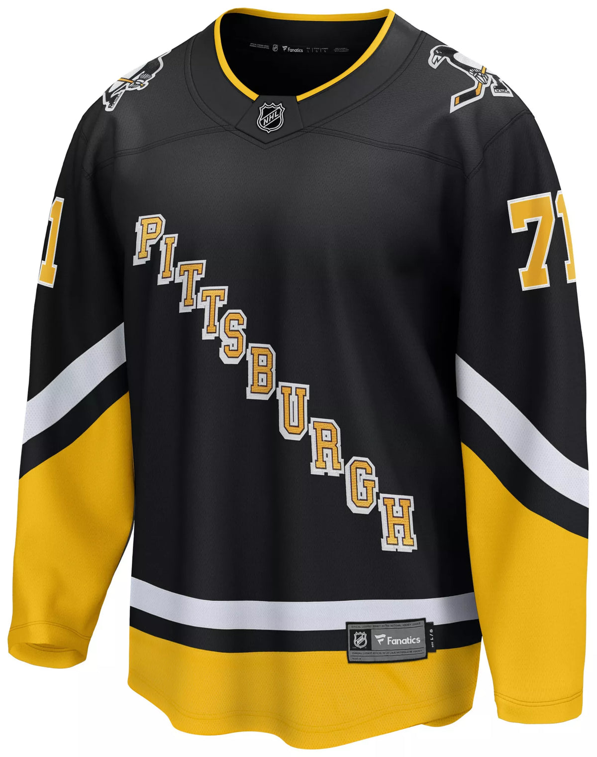 NHL Men's Pittsburgh Penguins Evgeni Malkin #71 Alternate Breakaway Replica Jersey