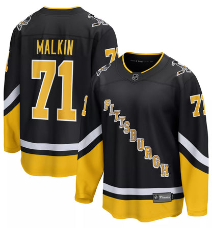 NHL Men's Pittsburgh Penguins Evgeni Malkin #71 Alternate Breakaway Replica Jersey