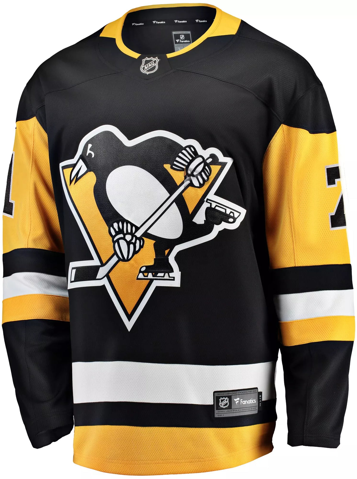 NHL Men's Pittsburgh Penguins Evgeni Malkin #71 Breakaway Home Replica Jersey
