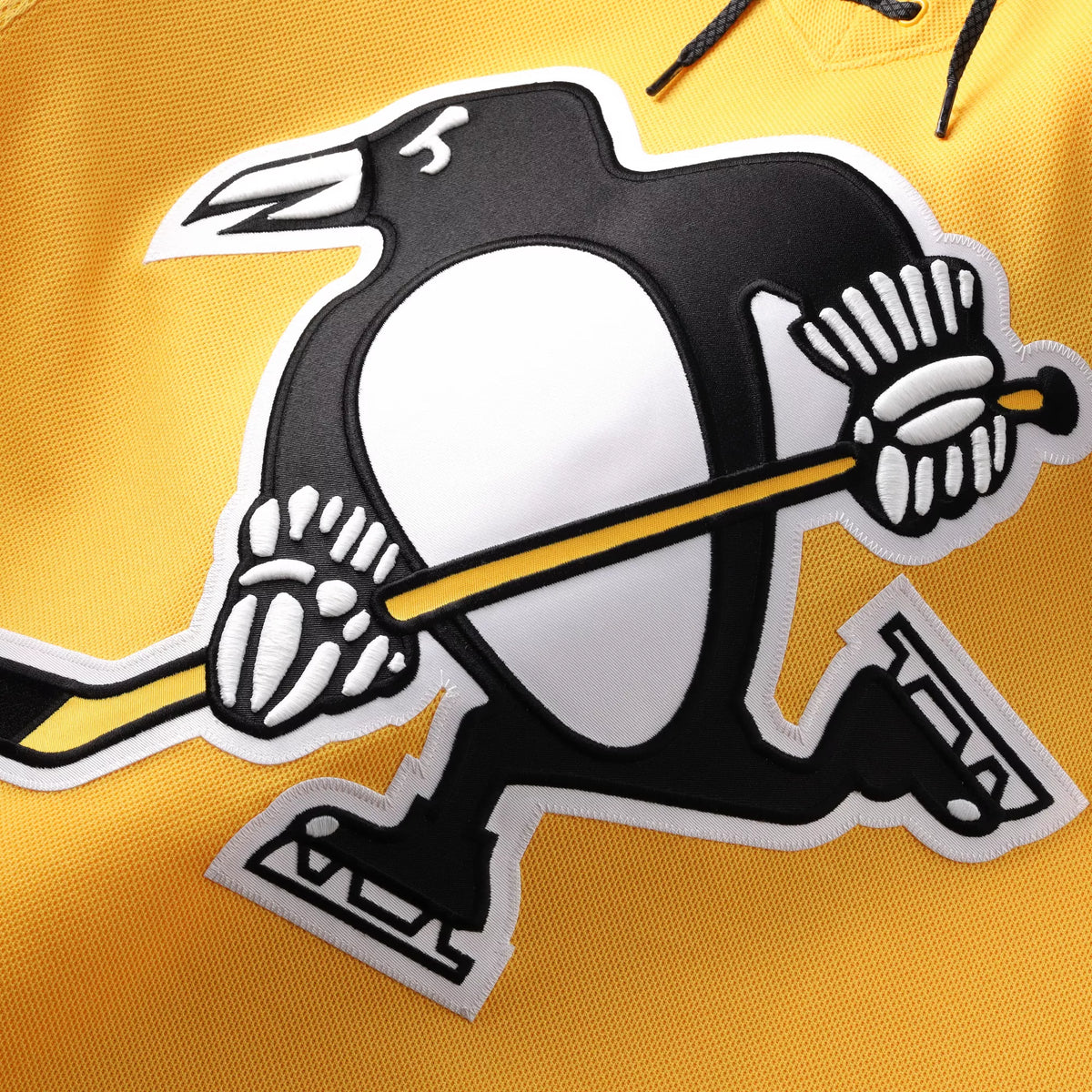 NHL Men's Pittsburgh Penguins Evgeni Malkin #71 Yellow Premium Authentic Alternate Jersey