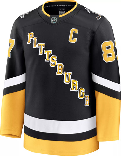 NHL Men's Pittsburgh Penguins Sidney Crosby #87 2024-2025 Premium Alternate Authentic Jersey