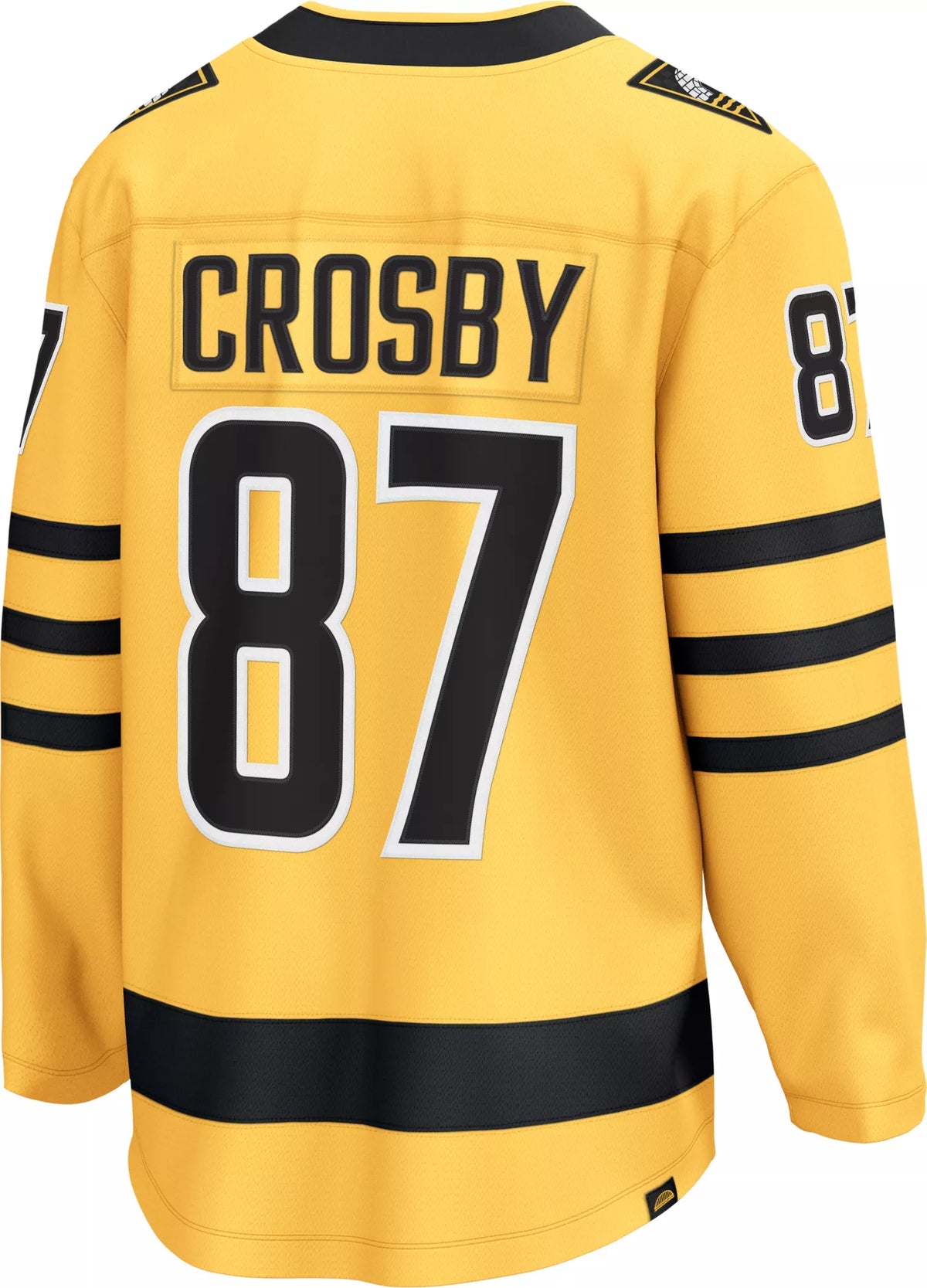 NHL Men's Pittsburgh Penguins Sidney Crosby #87 Gold Breakaway Replica Alternate Jersey