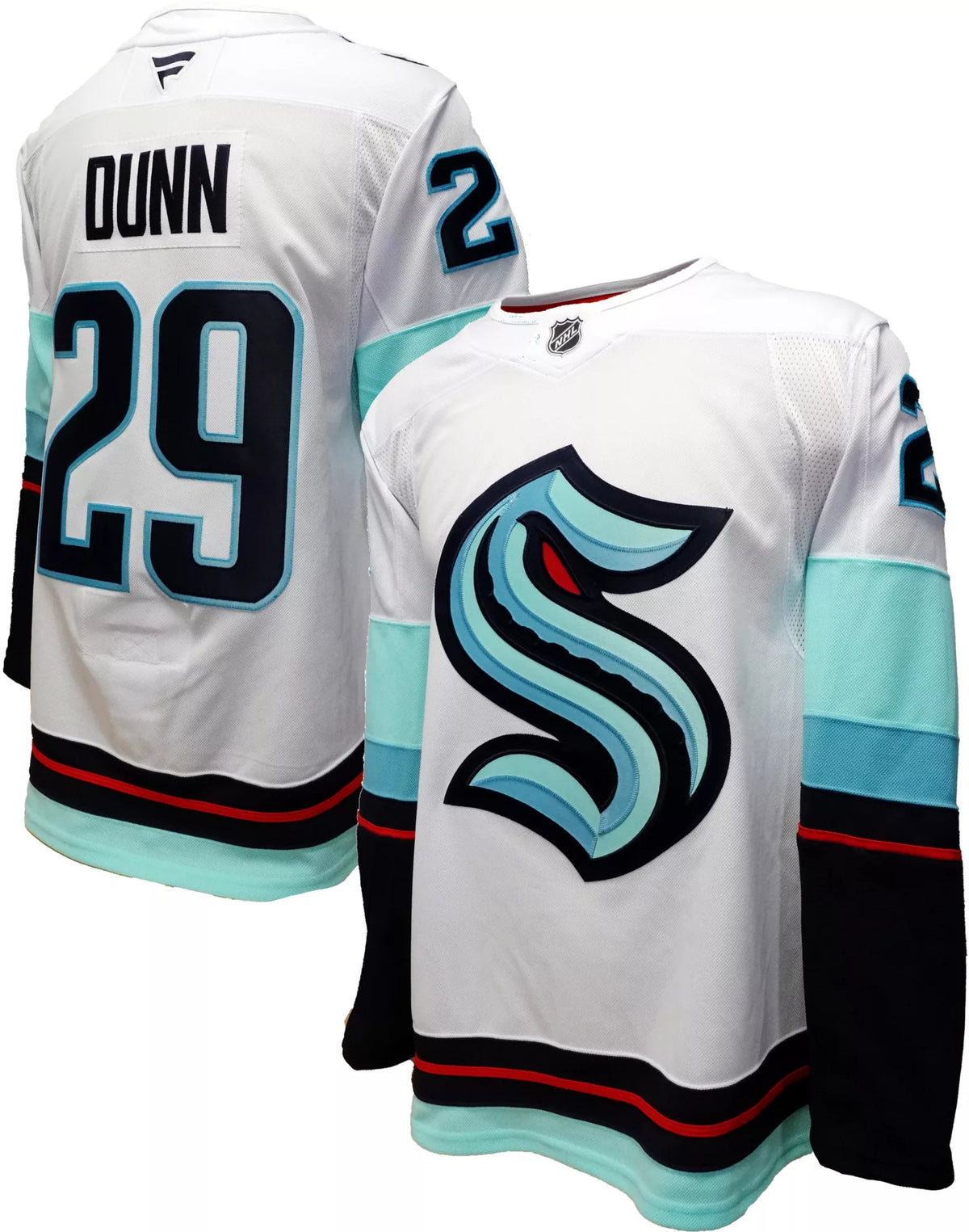 NHL Men's Seattle Kraken Vince Dunn #29 2024-2025 Away Premium Authentic White Jersey