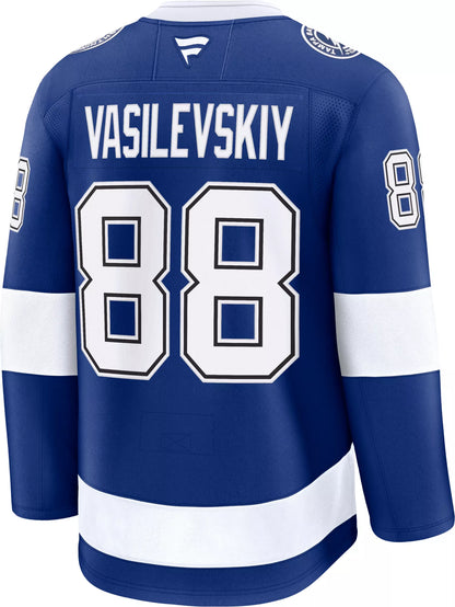 NHL Men's Tampa Bay Lightning Andrei Vasilevskiy #88 2024-2025 Premium Authentic Home Jersey