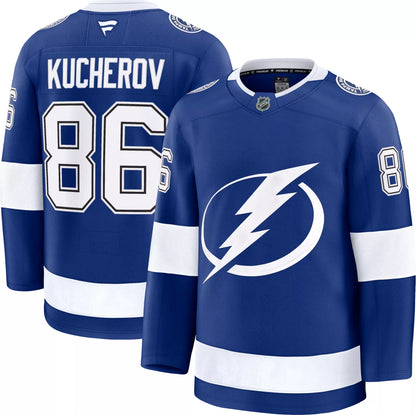 NHL Men's Tampa Bay Lightning Nikita Kucherov #86 2024-2025 Premium Authentic Home Jersey