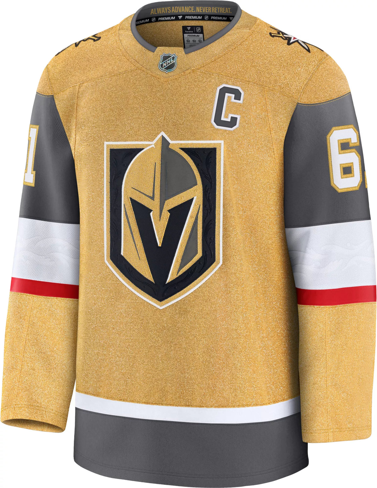 NHL Men's Vegas Golden Knights Mark Stone #61 2024-2025 Premium Authentic Home Jersey