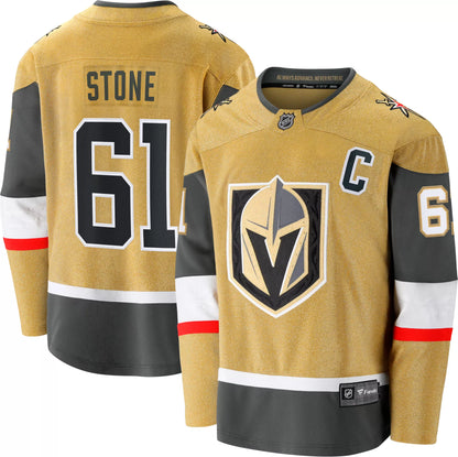 NHL Men's Vegas Golden Knights Mark Stone #61 Breakaway 2024-2025 Home Replica Jersey