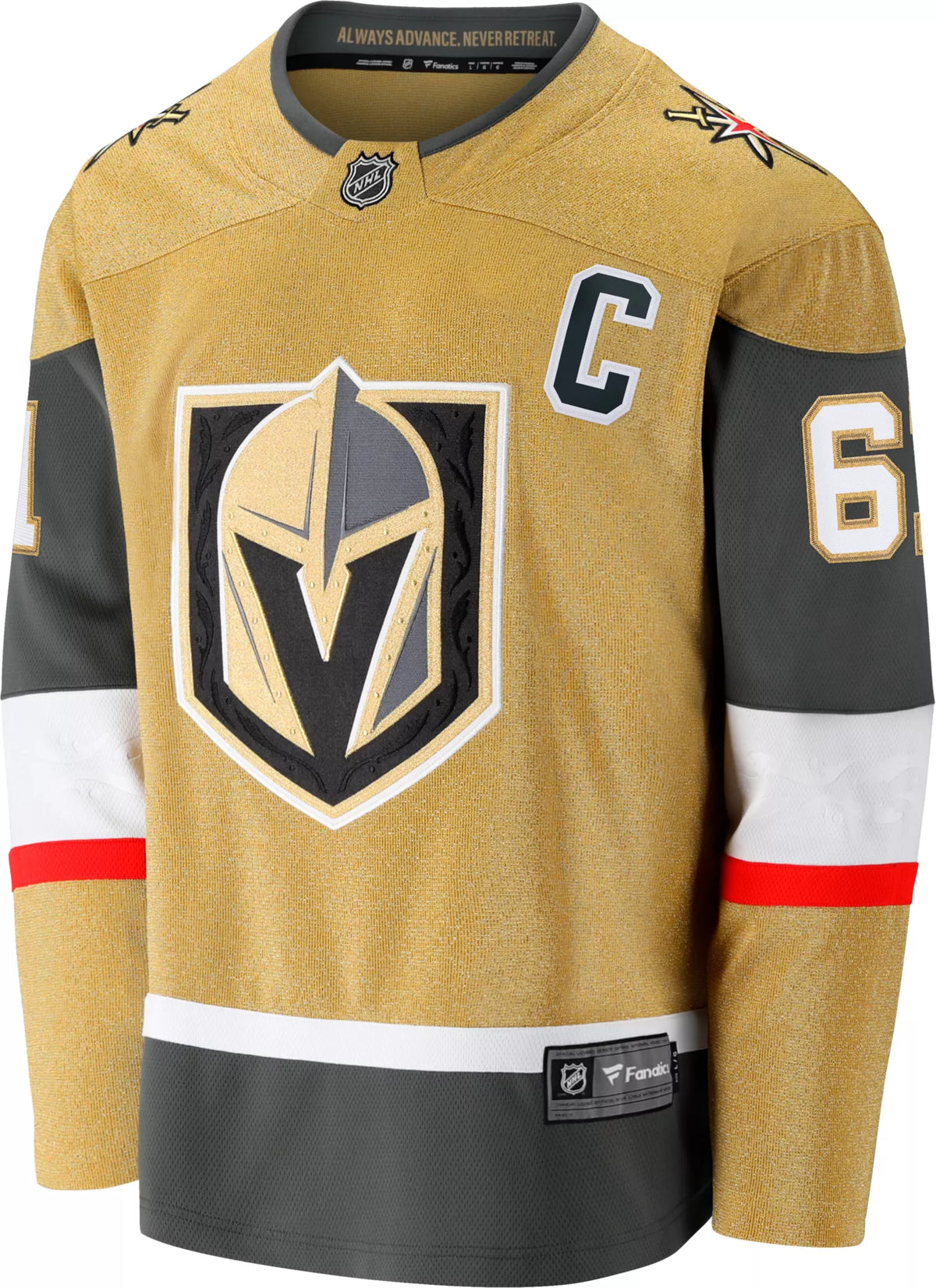 NHL Men's Vegas Golden Knights Mark Stone #61 Breakaway 2024-2025 Home Replica Jersey